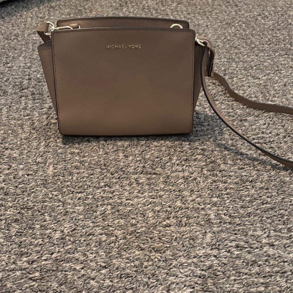 Michael Kors Tan Crossbody Bag